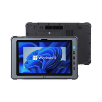 Tablette robuste certifiée CE à haute luminosité pour l'extérieur WIN 11 I5-1235U 16 Go 256 Go Écran tactile 12,2 pouces Tablette industrielle robuste