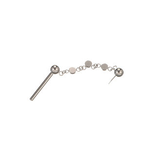 Fuxuan ASTM F136 Titanio Push Fit Pezón Barbell Pezón sin rosca <span class=keywords><strong>Piercing</strong></span> Pezón <span class=keywords><strong>Cadena</strong></span> <span class=keywords><strong>Piercing</strong></span> - Product Image 2