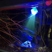 Projecteur LED USB RGB à changement de couleur pour aquarium, submersible, étanche, lumière nocturne pour aquascape