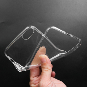 Funda de teléfono de TPU suave transparente para <span class=keywords><strong>iPhone</strong></span> 16 Pro Max 15 14 Plus 13 17 Air 16E 12 11 X, funda transparente para teléfono móvil a prueba de golpes - Product Image 6