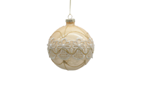 Handgemaakt kerstglas voor boomversieringen, hangende ornamenten, kleine stukjes, geschilderde balletjes voor het raam, antieke imitatie
