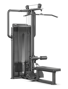 Máquina de Curl de Bíceps Sentado con Peso Integrado NO.9 Pulldown Low Row para Uso Comercial, Equipo de Curl Preacher Sentado, Banco de Fitness - Product Image 1