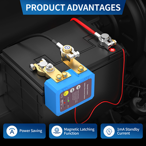 Interruptor de Desconexión de Batería para Automóvil de 12v, 240A, con Control Remoto, Instalación Lateral, Encendido/Apagado, Fabricante de Interruptores de Seguridad para Automóviles, con Certificación RoHS y CE - Product Image 5