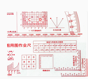 Herramienta Multifuncional de Plástico DF 81 Diseñada Específicamente para Estudiantes, que Permite el Reconocimiento de Colores y la Interpretación de Diagramas - Product Image 6