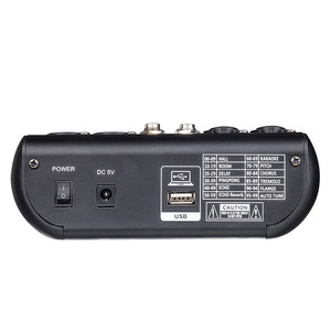 Mezclador Digital Profesional MGA de 6 Canales con <span class=keywords><strong>Bluetooth</strong></span>, USB, Mezclador de Audio Estéreo, <span class=keywords><strong>Mesa</strong></span> de Sonido - Product Image 6
