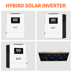 ระบบอินเวอร์เตอร์ไฮบริดแบบขนาน UNC WIFI รองรับการเปิด/ปิดเชื่อมต่อกริด 4kw 6kw ใช้แบตเตอรี่ตะกั่วกรด/ลิเธียม/เจล แบบเฟสเดียว ไม่มีแบตเตอรี่ในตัว พร้อมระบบ MPPT สำหรับโซลาร์เซลล์ - Product Image 2