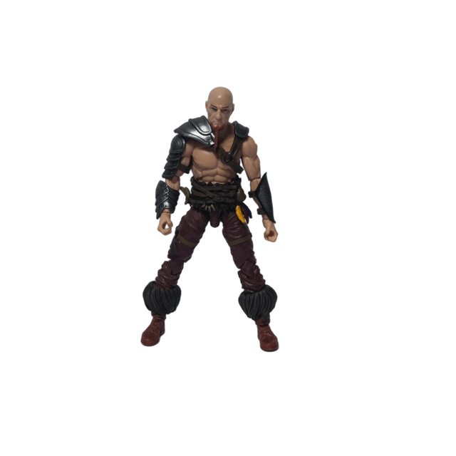7 Inch Male Warrior Action Figure Highly Detailed Movable Figure PVC Collectible Model Toy for Collection
