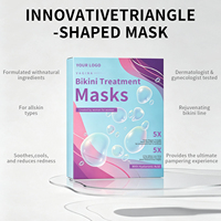 Masque Apaisant pour la Zone du Bikini en Gros – Soulage les Irritations et les Poils Incarnés – Soin Hydratant et Rajeunissant en Forme de T pour la Ligne du Bikini