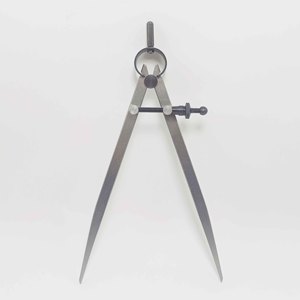 Set kompas pegas untuk pengukuran, 3 buah kualitas tinggi logam dapat disesuaikan di dalam di luar - Product Image 3