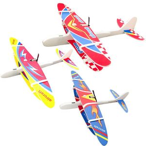Planeador biplano DIY para niños, Avión de lanzamiento de espuma EPP, modelo eléctrico de carga, Avión de vuelo alimentado por juguete - Product Image 4