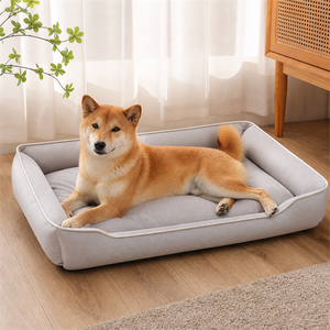 Cuccia per Cani in Oxford 600D Impermeabile, Resistente ai Morsi, Durevole, con Cuscino Rialzato per Cani di Taglia Piccola, Media e Grande (S-XXL), Fondo Antiscivolo, Vendita all'Ingrosso - Product Image 1