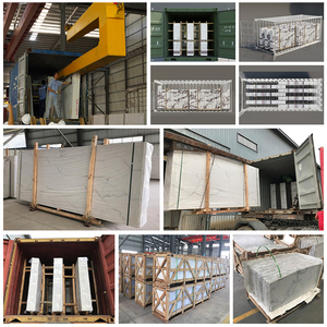 Giá đặc biệt 20 mét Độ dày thạch anh bàn đá calacatta Trắng Nhân Tạo đá thạch anh - Product Image 6