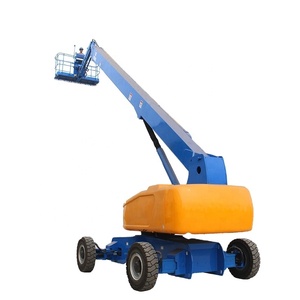 Plataforma Elevadora Telescópica Diésel Todoterreno de Alta Holgura de 21m, 24m, 28m, 30m, Capacidad de 230KG, Altura Máxima de Plataforma de <span class=keywords><strong>42m</strong></span>, Giro de 360° - Product Image 3