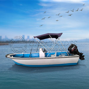 Nuevo Modelo de Bote de Pesca de 16 Pies (4.8 <span class=keywords><strong>Metros</strong></span>) para <span class=keywords><strong>6</strong></span> Personas, Bote Deportivo de Fibra de Vidrio en Venta - Product Image 1