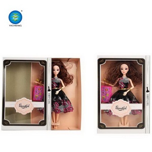 En gros poupée princesse enfants jouet cadeau d'anniversaire de haute qualité curling grande queue poupée de mariage - Product Image 2