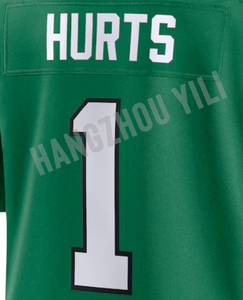 2025 người đàn ông mới #1 đau #11 Nâu #6Smith #62 kelce #12 Cunningham khâu trò chơi bóng đá Mỹ hạn chế áo chất lượng hàng đầu - Product Image 5