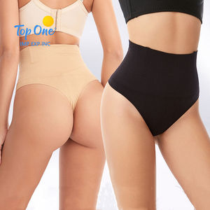 Top One Top OneHigh cintura sin costuras Thin Butt Lifer adelgazamiento Panty Tummy Control Shaper ropa interior Mujer Shapewear Tanga - Product Image 2