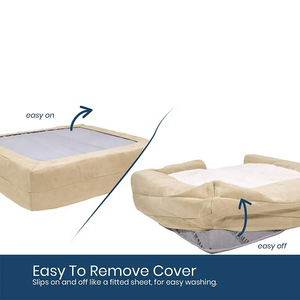 Colchón Ortopédico de Espuma Viscoelástica <span class=keywords><strong>para</strong></span> Mascotas, Cama de Lujo Lavable de Diseño Personalizado <span class=keywords><strong>para</strong></span> Perros, Sofá de Espuma Viscoelástica <span class=keywords><strong>para</strong></span> Gatos - Product Image 2