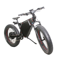 Vtt électrique à Suspension complète, moteur de 72V 3000W, pneus larges B52