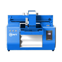 6090 5060 A3 ukuran A4 pencetak UV mesin cetak UV tempat tidur datar Inkjet