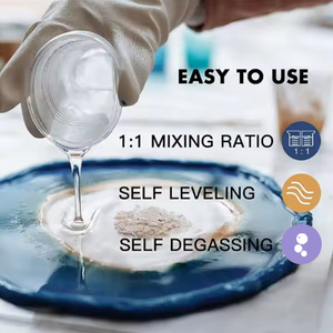 1 1 tự làm 10kg tính thấm cao AB keo vàng kháng pha lê thả Keo <span class=keywords><strong>Epoxy</strong></span> nhựa dính & Sealant - Product Image 3