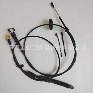 สายเคเบิลเปลี่ยนเกียร์เชฟโรเลต 12477639 12477640 สายควบคุมหุ้มฉนวน PVC สำหรับใช้กับระบบส่งกำลังรถยนต์ - Product Image 2