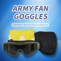 Lunettes de soleil de Combat tactique pour hommes, usine de bonne qualité, lunettes de tir balistique tactiques