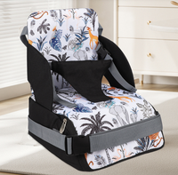 Coussin de siège réglable en spandex pour chaise de salle à manger, rehausseur portable antidérapant pour enfants de 1 à 2 ans