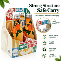 Porte-bière en carton léger personnalisé, combinant une construction pliable, une décoration imprimée et une utilisation pour l'étiquetage privé, idéal pour les packs cadeaux