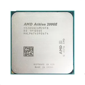For AMD Athlon 200GE X2 200GE 3.2 GHz Dual-Core Quad-Thread CPU Processor YD200GC6M2OFB / YD20GGC6M2OFB Socket AM4
