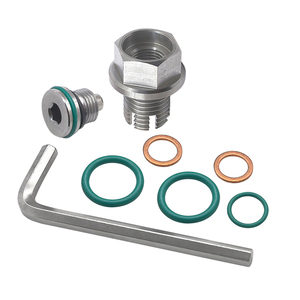 Kit Universale Tappo Scarico Olio M14*1.5 in Acciaio Inossidabile, Riparazione Filettatura Autofilettante Maggiorata per Vaschetta Olio Danneggiata, Sigillatura Antiperdita - Product Image 4
