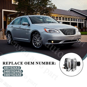 Alternador 11580 4801624AD 68272108AA 7B0903015C para GRAND 2011-2020, JOURNEY y COUNTRY 200 4801624AD - Product Image 3