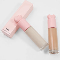 Fond de Teint Liquide Mat Couvrant Longue Tenue Imperméable Effet Illuminateur Correcteur Maquillage Visage Marque Privée