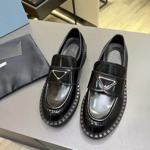 Zapatos Casuales de Cuero Versión Superior, Mocasines de Plataforma Modernos y Elegantes de Diseñador de Lujo, Zapatos de Vestir para Mujer que Aumentan la Estatura - Product Image 2