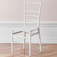 Chaise de banquet blanche de luxe en gros, chaise d'hôtel, chaise de mariage, chaise de salle à manger, chaises de fête pour divers événements