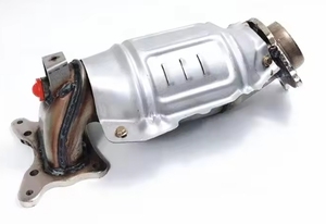 Convertidor catalítico de tres vías Euro4 Euro5 Euro6 de alto rendimiento y precio barato con sustrato Cameric para Honda Accord 2.4L - Product Image 6