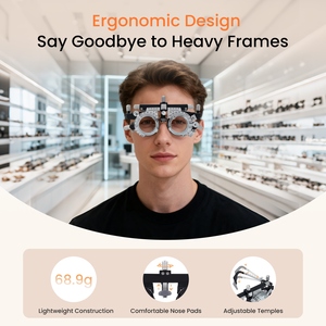 Aist <b>Optics</b> Optometry Titanium Trial Lens Frame Adjustable Text Frame CP-5080 Ophthalmic Trial Frame Optometry <b>Instrument</b> - Product Image 4