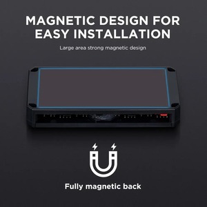 Low Price Black <strong>PWM</strong> 1 to 9 Ports Magnetic Fan Hub <strong>Splitter</strong> with Remote <strong>SATA</strong> Hub Argb Hub - Product Image 4