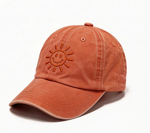 Wholesale Street Style Vintage Distressed Dad Hat Baseball Cap Cotton Washed Common Fabric Washed Cotton Baseball Caps - Product Image 4