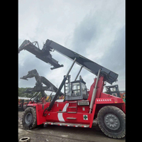 Apilador Kalmar de 45 toneladas usado, buen estado, DRD450, DRF450, DRT450, manipulador telescópico, apilador de alcance de elevación DRT450, carretilla elevadora