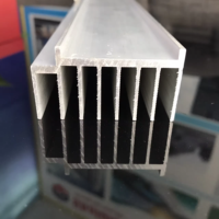 Disipador de calor de aluminio, módulo de disipador de calor grande de alta potencia, aleta enfriadora para placa PCB, placa base LED, refrigeración, radiador de placa trasera GPU