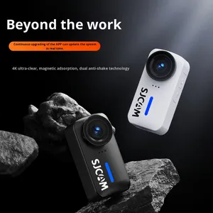 Cámara <span class=keywords><strong>de</strong></span> Acción 4K para Vlogs, Grabadora para Motocicleta 1080P, Vista en Primera Persona, Panorámica <span class=keywords><strong>de</strong></span> 360°, CMOS, Seguimiento Facial, IP67 Impermeable, Antivibración - Product Image 2
