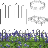 Barrière de jardin Clôture de barrière de chien de style personnalisé Protégez vos plantes Barrière extérieure pour animaux Panneau de clôture