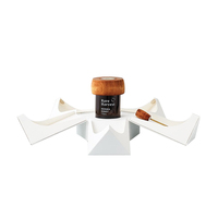 Pot vide en carton blanc, pot personnalisé de luxe, Design Unique, abeille, coffrets cadeaux pour le miel, pièces