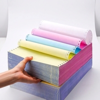 Fabricant 1-6 plis facture continu autocopiant ordinateur copie papier NCR feuilles de papier d'impression