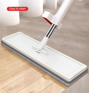 Con 5 pezzi in microfibra tamponi mocio 42cm <span class=keywords><strong>50cm</strong></span> per la pulizia del pavimento a mano senza mocio piatto - Product Image 4