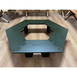 Portable Foldable Folding Collapsible <b>Table</b> Wooden Outdoor Furniture <b>BBQ</b> Travel Camping <b>Table</b> - Product Image 2