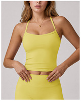 Vêtements de fitness avec logo personnalisé, soutiens-gorge de yoga pour femmes, vêtements d'entraînement en salle de sport, soutien-gorge de sport