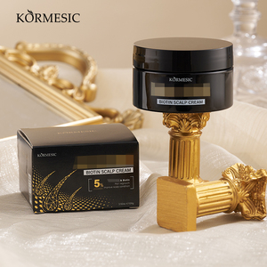 KORMESIC Crème de massage capillaire antichute et antipelliculaire à la biotine 100g, produits de croissance capillaire, réparation bio des cheveux abîmés, soin contre la chute des cheveux - Product Image 3