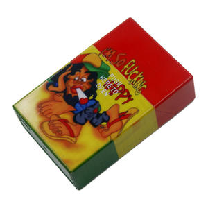 खोपड़ी सिर प्रिंटिंग सिगरेट के मामले में 20 बड़ी क्षमता हार्ड पैक चुंबकीय फ्लिप प्लास्टिक एब्स सिगरेट मामला - Product Image 5